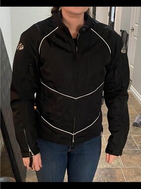 Joe Rocket Women’s Black Performance Jacket with lining & pads